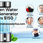 Hydrogen Water Bottle Generator $50 vs $150