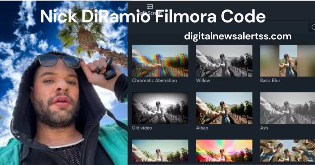 Nick DiRamio Filmora Code