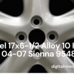 Wheel 17x6-1/2 Alloy 10 Hole Fits 04-07 Sienna 954867